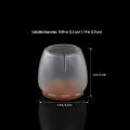 Miniatyrbilde 3 av 5: 16 stk silikonstoltrekk fotputer møbelbordben gulvbeskyttelsespute 25-29MM runde føtter (trans