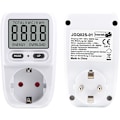 Miniatyrbillede 5 af 5: Effektmeter 230V/16A, Effektmeter Stikkontakt Effektmeter, Effektforbrugsmåler Effektforbrugsmonitor med LCD-skærm, Maksimal effekt 3680W（1stk