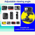 Miniatyrbillede 5 af 5: Hurtig Klip Rygsækrem, 360 Graders Rotation, Kompatibel med Insta360 One X2, GoPro Hero, DJI Osmo Action 2 og de fleste Actionkameraer