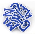 Miniatyrbilde 1 av 5: patches sy på applikasjon alfabet brodert patch A-Z bokstav patch badge dekorere brodert alfabet reparere patches diy dekor for hatter skjorte