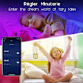Miniatyrbilde 5 av 5: LED 30m lyslist (15mx2), Bluetooth-rom, LED-bånd kontrollert av TEO