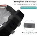Miniatyrbilde 3 av 5: 10 stk silikonurrem for 22 mm rem - , passer til Bo Neng A360 Garmin Fenix7 og andre 22 bredde silikonbriller