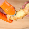Miniatyrbillede 2 af 5: Tommelfinger Cutter Have Redskaber Beskæring Saks Have Plukke Anlæg Grøntsag Separator Finger Multifunktion Værktøj Køkken Cutter