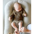 Miniatyrbilde 2 av 3: Baby Lounger - Baby Sover, Ultra Myk Pustende Melkeaskefiber