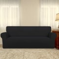 Miniatyrbillede 2 af 4: Super elastisk sofaovertræk - Spandex skridsikkert blødt sofabetræk, vaskbart møbelbetræk med skridsikkert skum og elastisk bund til børn, kæledyr (Sofa, B