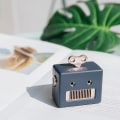 Miniatyrbilde 2 av 4: Mini søte Bluetooth-høyttalere (blå)
