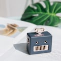 Miniatyrbillede 2 af 4: Mini søde Bluetooth-højttalere (blå)