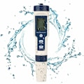 Miniatyrbillede 1 af 5: PHE Vandtester 5 i 1 Multifunktionel vandkvalitet af vand, TDS/EC/SALINITET/PH/Digital temperatur til drikkevand, swimmingpool, akvarium, a