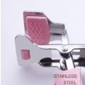 Miniatyrbillede 4 af 5: Blå skridsikker køkken skål klemme 3 stk. Anti-hot tang rustfrit stål skål klemme klemme silikone anti-hot tang varme retter løftende varme tang støtte