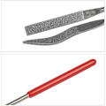 Miniatyrbilde 5 av 5: Fil 10 deler Diamantfilsett