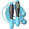 Miniatyrbillede 1 af 3: Smart Tælle Springtov, Sports Wire Springtov-Blå (Langt Reb + Bold)