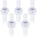 Miniatyrbillede 1 af 5: 5 Dele Anti-returventil i Plast fejlfri klap klap anti-returventil i anti-ozon vandstop til vandbehandling, translucent-6mm