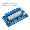 Miniatyrbilde 5 av 5: ATX 24/20 PC PCP strømforsyningstabell derivasjonskortmoduladapter