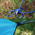Miniatyrbilde 2 av 5: 300 x 300 cm lettvekts UV-bestandig vanntett campingpresenning med tau og plugger