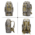 Miniatyrbilde 3 av 4: 100L Militær Taktisk Ryggsekk Trekking Ryggsekk Hær Angrep Tur Ryggsekk for Utendørs Tur Camping Fjellklatring Tur