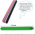 Miniatyrbilde 3 av 4: Barneklapp armbånd, 12 stk DIY klapp armbånd silikon armbånd for familiearrangementer, fester, festivaler (12 farger*1 stk)