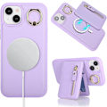Miniatyrbillede 3 af 5: iPhone 13 Læder Cover - Lilla