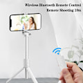 Miniatyrbillede 3 af 5: Selfie Stick Tripod Selfie Stick, 4-i-1 Selfie Stick Bluetooth Selfie Stick Tripod Bluetooth Selfie Stick Udtrækkelig Teleskopisk Justerbar Monopod med
