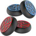 Miniatyrbillede 1 af 5: 4 Thunder Caps tilbehør Thumb Grip PS4 PS5 tilbehør til PS5 Controller PS5 Controller Stick Joystick silikonespids til Xbox Series PS5 PS4 Cont