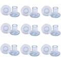 Miniatyrbild 1 av 5: Klackskydd 3 storlekar Transparenta plastskydd Skohälsskydd Klackskydd för att gå på gräs/ojämn mark Bröllop Utomhus, Skydda klackar