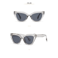 Miniatyrbilde 3 av 5: Retro Fashion Cat Eye Colorblocking Solbriller - Grå, Nye Retro Solbriller, Premium Feeling Trend
