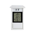 Miniatyrbild 1 av 5: Trädgårdstermometer Inomhus och Utomhus Termometer Kylskåpstermometer, Digital Växthustermometer, Digital Termometer med Min-Max