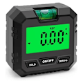 Miniatyrbillede 1 af 5: Mini digital rapportør inklinometer elektronisk vaterpas nivellering nivellering sort boks