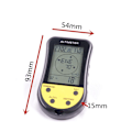 Miniatyrbillede 4 af 5: Elektronisk Højdemåler, Termometer Elektronisk Navigations Termometer GPS Kompas Vejrudsigt Barometer med LED Baggrundsbelysning Multifunktionsmåler