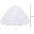 Miniatyrbillede 4 af 4: 6 stk. Mikrofiber Dampmoppe Pude Udskiftning Kompatibel Med Vileda 100
