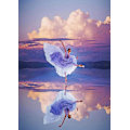 Miniatyrbillede 1 af 4: 5D DIY Diamantmaleri Sæt Ballet Fuld Diamantmaleri Ballet Diamantkunst, 12×16 tommer