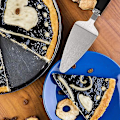 Miniatyrbild 5 av 5: 2-delad rostfri pajserveringsset kakspade tandad spatel dessertserver paj pizza för att skära och servera desserter brownies lasagne