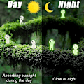 Miniatyrbillede 2 af 5: 10 stk Halloween Alien Spøgelse Mikrolandskab Ornament Have Sæt