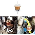 Miniatyrbillede 3 af 4: 4 stk. benzinfilter til scootere, knallerter, Baotian Ecobike,