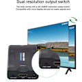 Miniatyrbilde 3 av 5: Voltage-peritel konverter A HDMI 1080P 60Hz Peritel Plug and Play Adapter Analog konverter til Numerisk Boks Audio Adapter