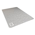 Miniatyrbilde 1 av 5: Sklisikker badematte absorberende baderomsteppe diatomitt mikrofiber badematter rask grå 40 × 60cm