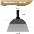 Miniatyrbilde 2 av 5: Multifunksjonell hagerengjøring spade i stål flat spade for planting i bakken, fast luking, tårnspade for luking