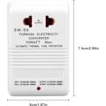 Miniatyrbilde 2 av 5: 70W Spenningsomformer Transformator 110V/120V til 220V/240V, CN Standard Plugg