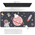 Miniatyrbillede 1 af 3: Kawaii skriveunderlag, sød musemåtte, stor spillebord musemåtte, tegneserie tastaturunderlag, bærbar computer skriveunderlag, egnet til spil og hjemmekontoret 30*60cm