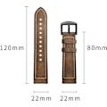 Miniatyrbild 4 av 5: Kompatibel med Samsung Gear S3 Frontier Armband, Samsung Galaxy Watch Armband 46mm Läderarmband Samsung Gear S3 Classic Klocka Sportband Armband Ersättning