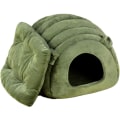 Miniatyrbilde 2 av 5: Katteseng Caterpillar Form Katt og Hundehus Plysj Myk Kjæledyrseng Vaskbar Hunde- og Kattepute Seng Egnet for Små Hunder og Katter 40*35*35cm