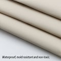 Miniatyrbild 3 av 5: Duschdraperi Draperier De Badrum Badrum Resistent Beige Kvarn Med Krokar Duschdraperier Vattentätt Badrum, 180 x 180cm