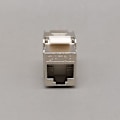 Miniatyrbilde 4 av 5: 12x Keystone Modul CAT 6a Jack - Skjermet STP RJ45 Kontakt Snap-In Installasjon Montering Rå Kabel CAT 500Mhz 10GBit/s