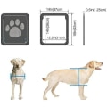 Miniatyrbillede 4 af 5: Dør til kæledyr Kat Mikrochip Dør til kæledyr Dør til store hunde Dør til kæledyr til skærmdør 4-vejs lås