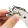 Miniatyrbillede 2 af 5: Perfektor, hullemaskiner 1 hånd Metalhul med rustfrit stål borestål hulmaskine Cirkelværktøj til DIY Håndværk Kontor Sølv 6mm 6mm Skole