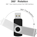 Pikkukuva 2 / 5: 64 Gt:n flash-asema (musta) 3.0 USB-asema Valokuva-asema Peukaloasema USB-muistitikku jopa 80 Mt/s tietojen tallennukseen, 64 Gt:n USB-muistitikku Muistitikku Zip-asema i