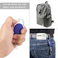 Pikkukuva 4 / 5: Retractable Badge Reels, 3 kpl rullapidikettä, pidennettävä avaimenperä, avaimennauha, vyöklipsi avaimenperälle, ID-kortinpidikkeelle (vaaleanpunainen, violetti, tummansininen)