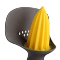 Miniatyrbillede 3 af 5: Sort Plastik Frugtforsyninger Køkkenredskaber Bærbar Appelsin Juicer Manuel Juicer Hjem Køkken Tilbehør Tilfældig Farve