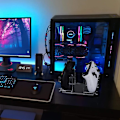 Miniatyrbild 3 av 5: Gamepad-hållare för PS5/PS4/PS3/Xbox One, S, X, 360/Xbox Elite/Níntendo Switch, 4 i 1 manuell spelhållare med bas