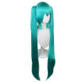 Miniatyrbillede 4 af 5: Smuk søblå paryk, Chuyin MIKU paryk animation, rollespil
