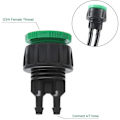 Miniatyrbillede 3 af 5: Hurtigkobling, 10 stk. Plastik Haveslangekoblinger Mikro Irrigation Adapter Hurtigkobling Passer til 4/7 mm Slanger